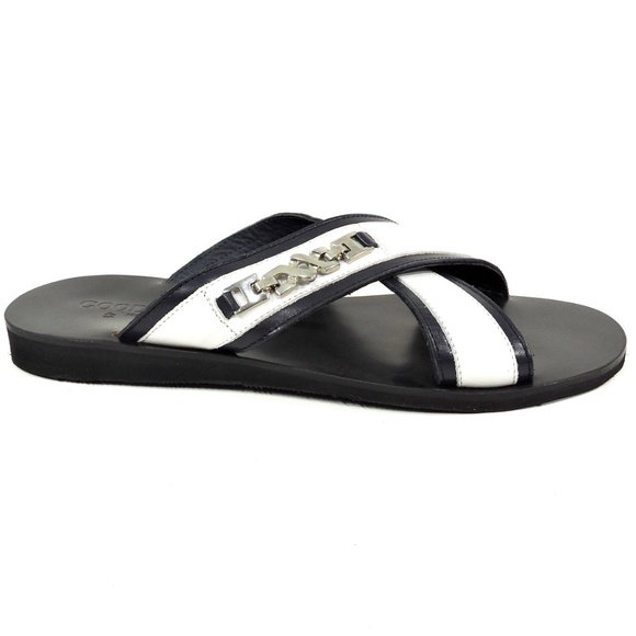 🇮🇹 GOOD MAN 🇮🇹 MEN'S LEATHER SANDALS - Picture 4 of 7